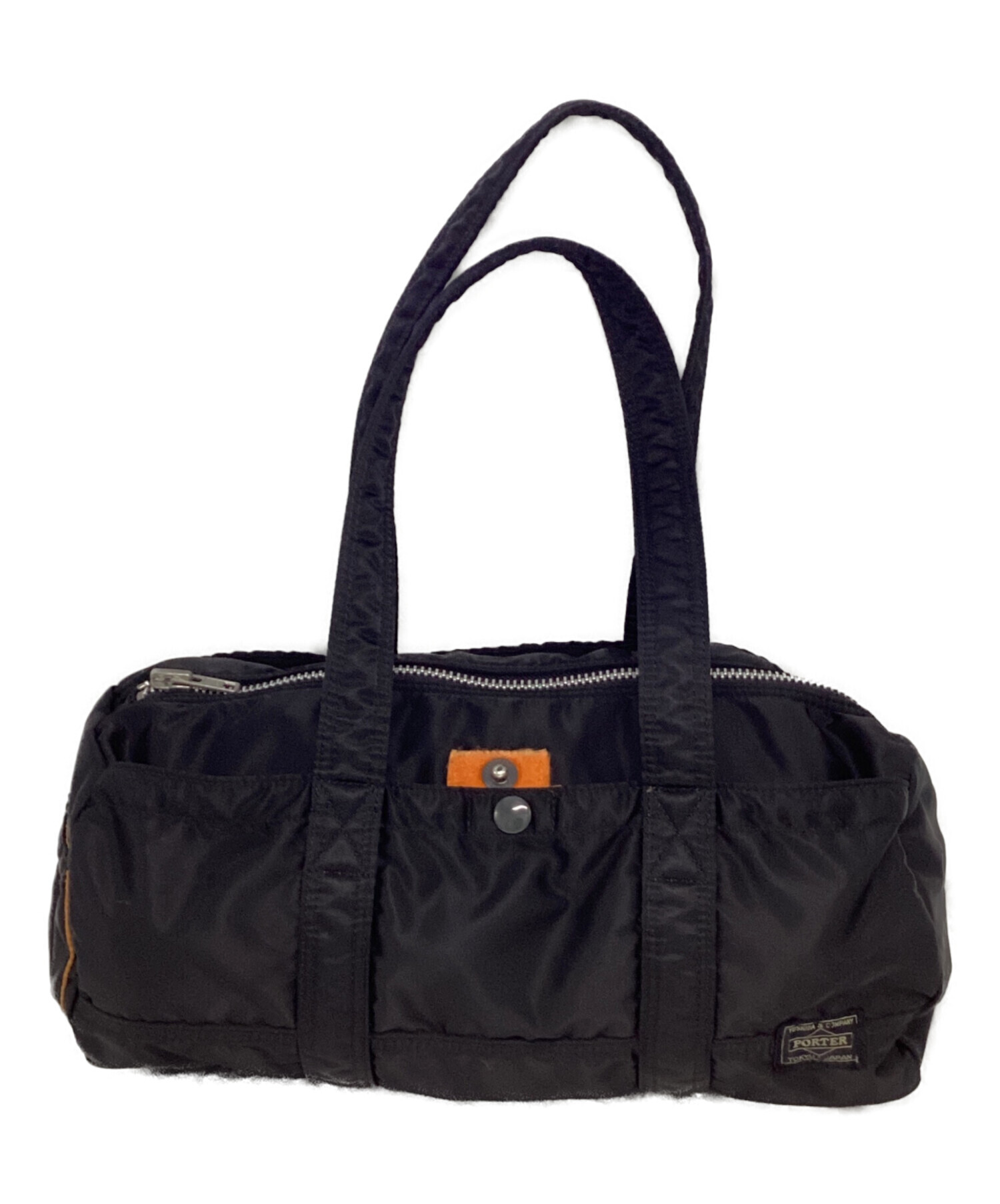 中古・古着通販】PORTER (ポーター) ハンドバッグ ブラック｜ブランド 