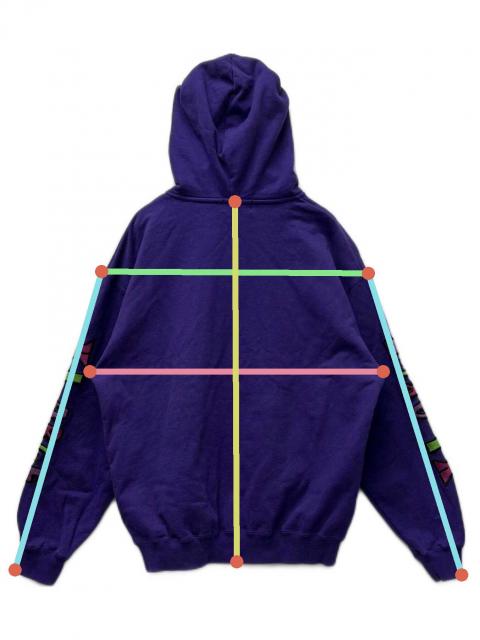 中古・古着通販】X-LARGE (エクストララージ) ハーフジップパーカー