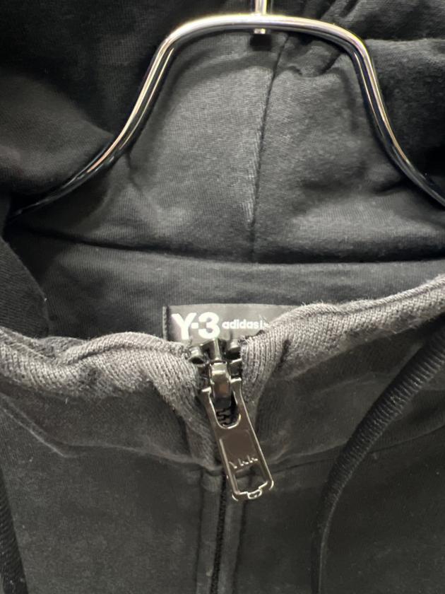 中古・古着通販】Y-3 (ワイスリー) ジップパーカー ブラック サイズ:S