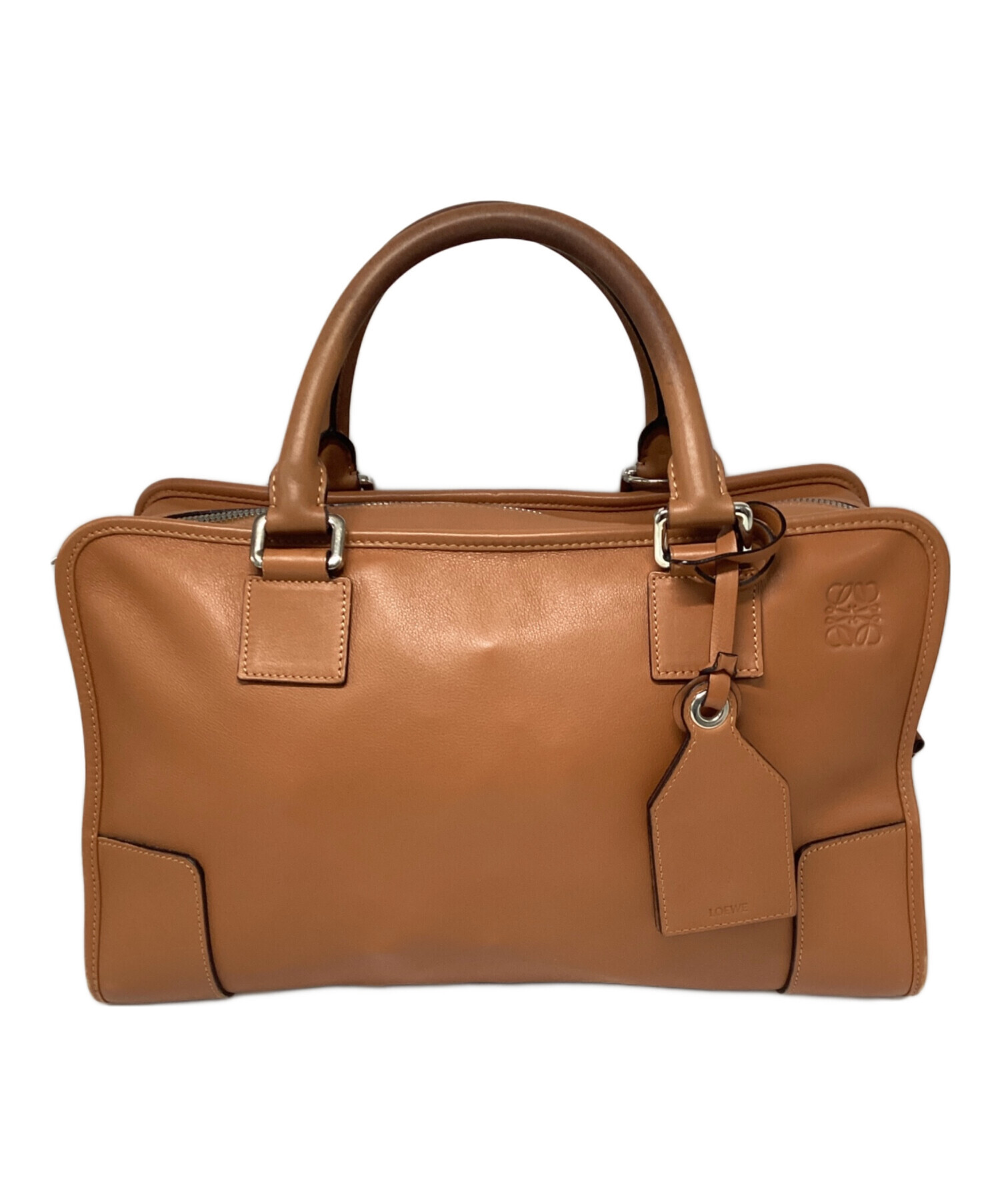 中古・古着通販】LOEWE (ロエベ) 2WAYバッグ ブラウン｜ブランド・古着