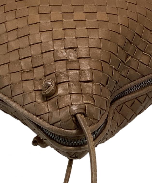 BOTTEGA VENETA ボッテガベネタ ショルダーバッグ  茶 【古着】【中古】【送料無料】 中古・古着通販】BOTTEGA VENETA (ボッテガベネタ) ショルダーバッグ