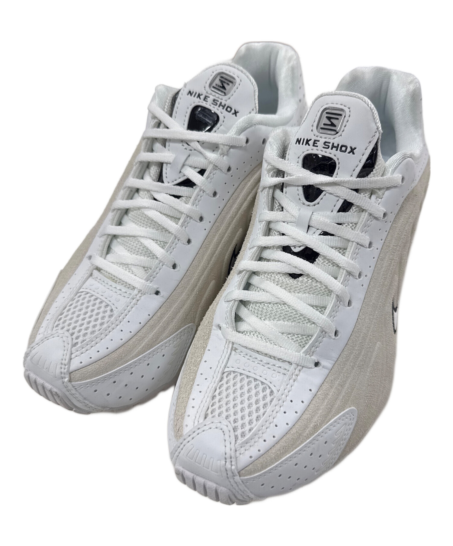 中古・古着通販】NIKE (ナイキ) SHOX R4 ホワイト サイズ:24cm 