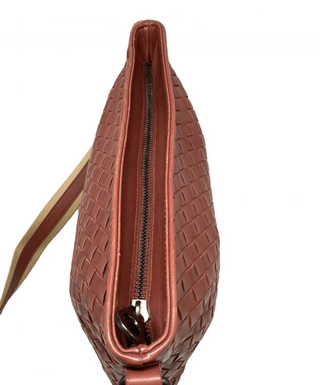 BOTTEGA VENETA ボッテガベネタ ショルダーバッグ  茶 【古着】【中古】【送料無料】 中古・古着通販】BOTTEGA VENETA (ボッテガベネタ) ショルダーバッグ