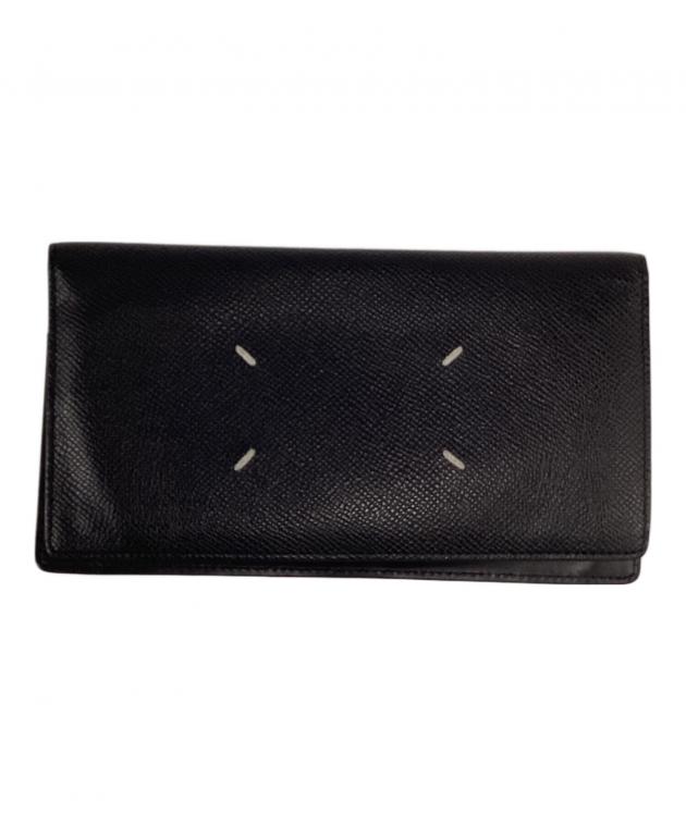 Maison Margiela ブラック長財布　中古品 中古・古着通販】Maison Margiela (メゾンマルジェラ) 長財布 ブラック