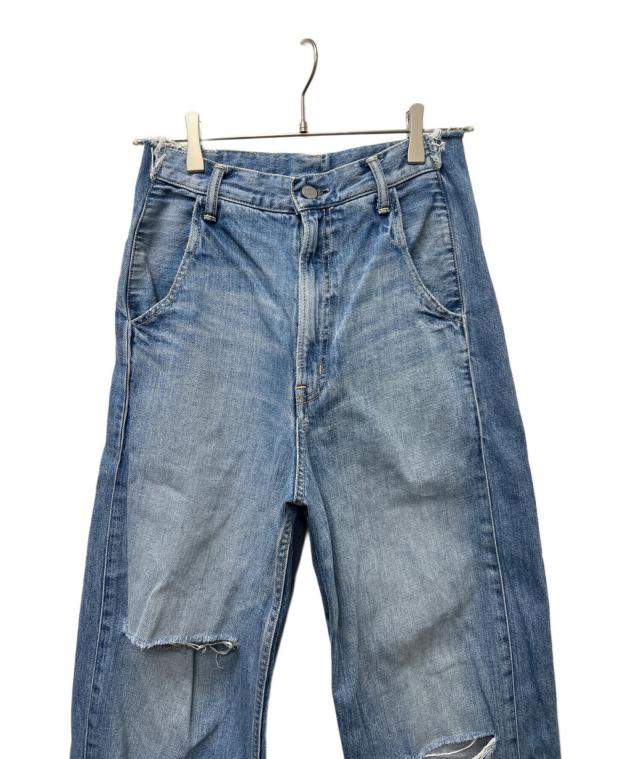 ￼ HYSTERIC GLAMOUR ダメージデニムパンツ　W31 L32 中古・古着通販】Hysteric Glamour (ヒステリックグラマー) ダメージ