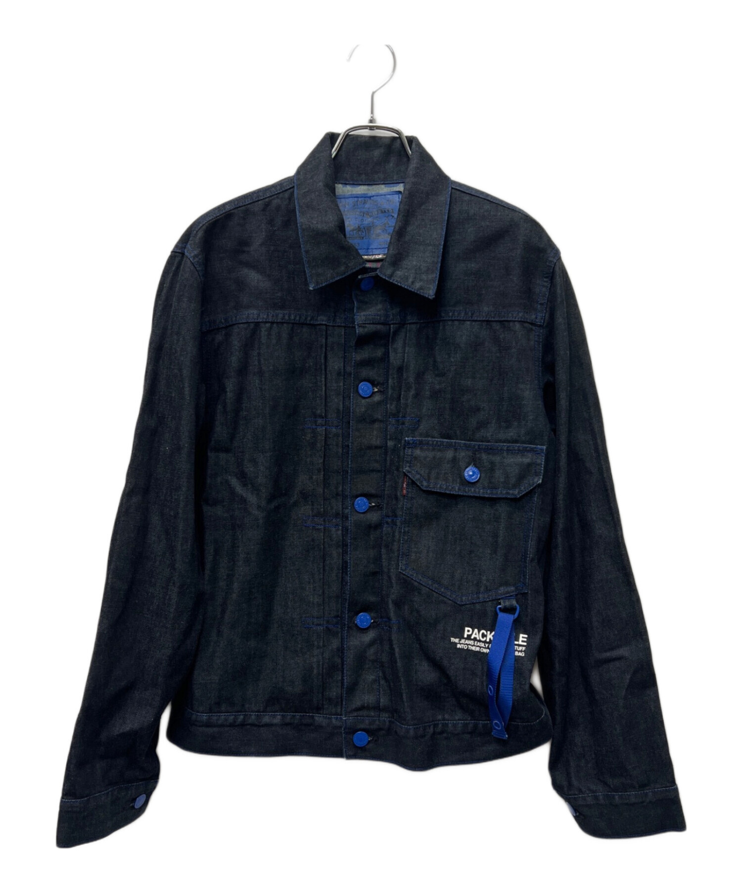 Levi's リーバイス デニムジャケット XXL 青 【古着】【中古】【送料無料】 中古・古着通販】LEVI'S (リーバイス) パッカブルトラッカーデニム