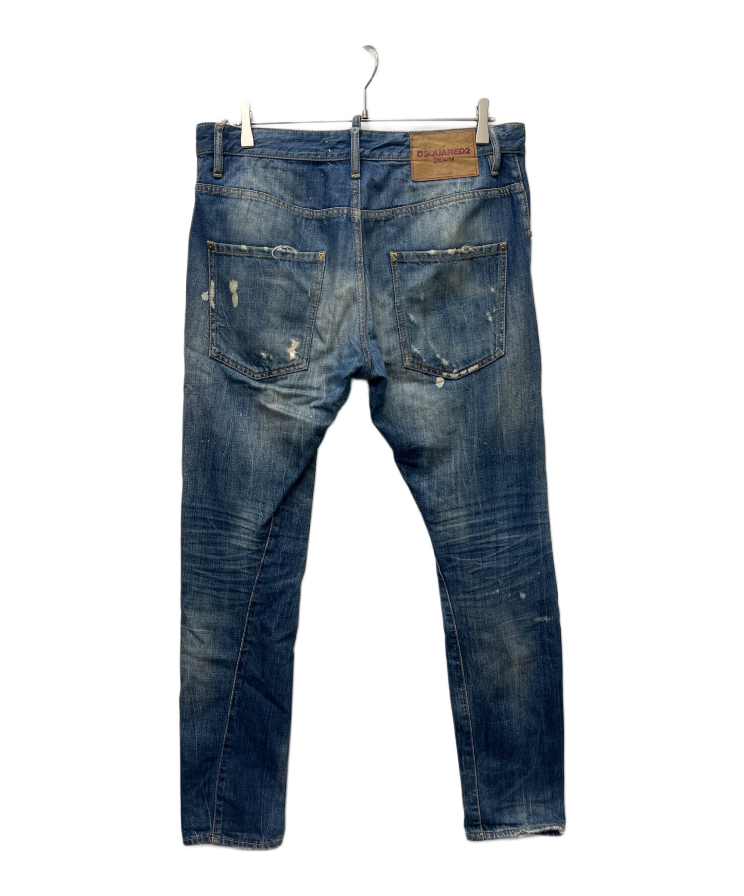 中古・古着通販】DSQUARED2 (ディースクエアード) ダメージデニム