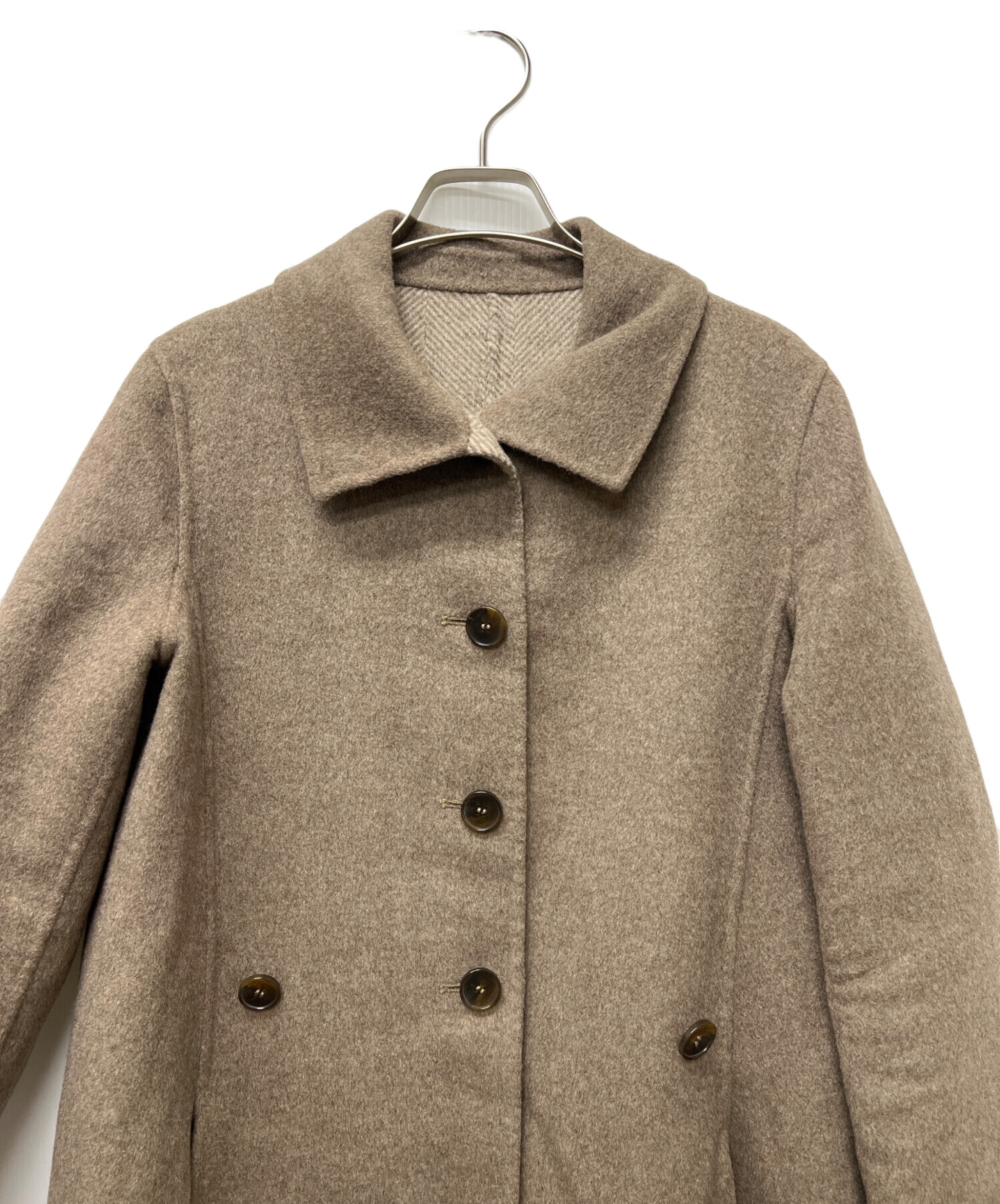 EMPORIO ARMANI エンポリオ アルマーニ ラムウール コート 中古・古着通販】EMPORIO ARMANI (エンポリオ アルマーニ
