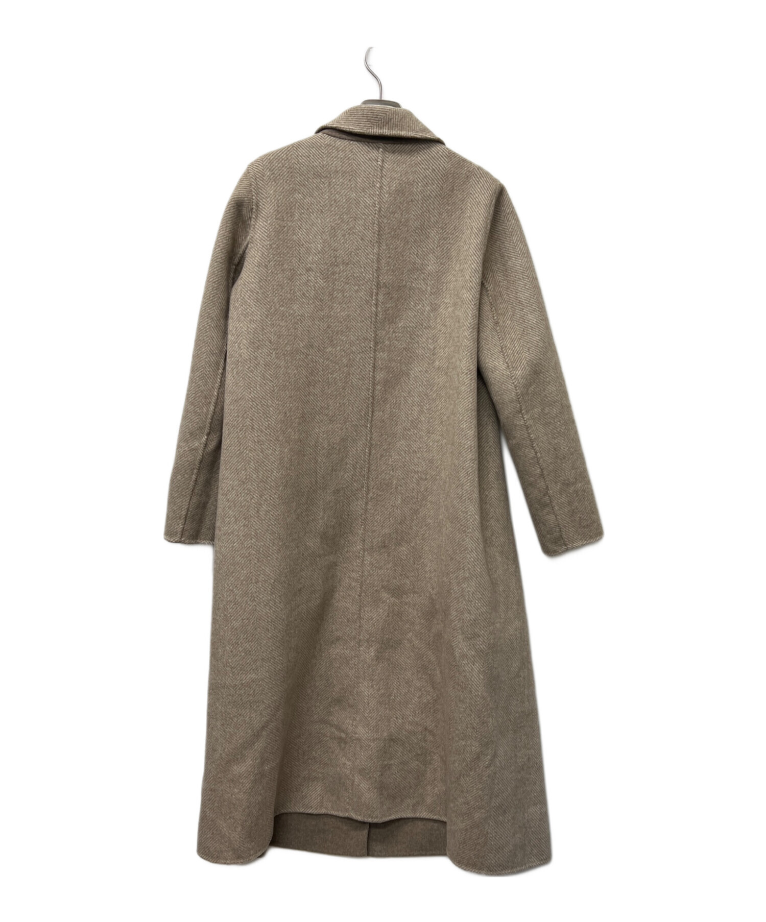 【美品】ARMANI アルマーニ イタリア製 高級ウールコート グレーベージュ 中古・古着通販】EMPORIO ARMANI (エンポリオ アルマーニ