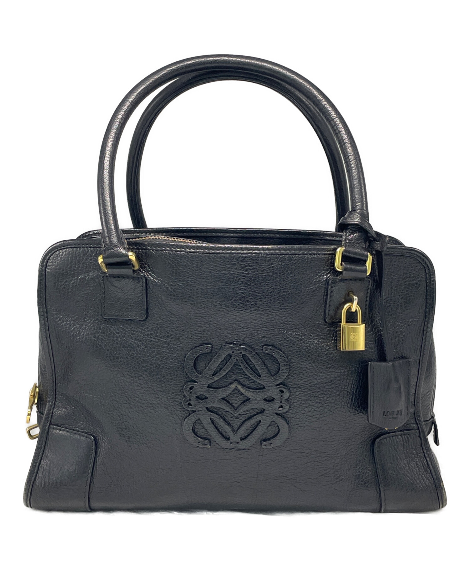 中古・古着通販】LOEWE (ロエベ) トートバッグ ブラック｜ブランド 