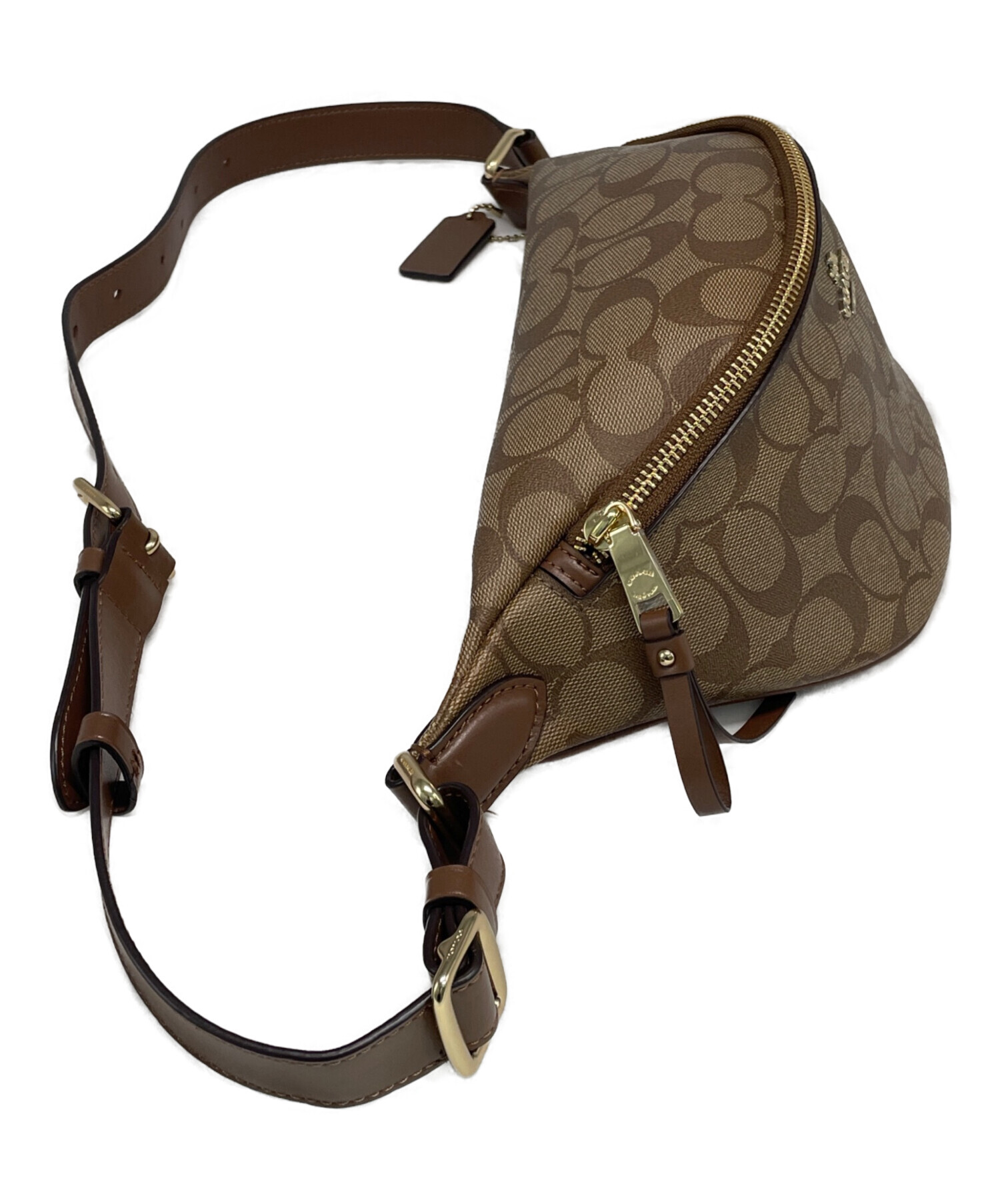 中古・古着通販】COACH (コーチ) ボディーバッグ ブラウン｜ブランド