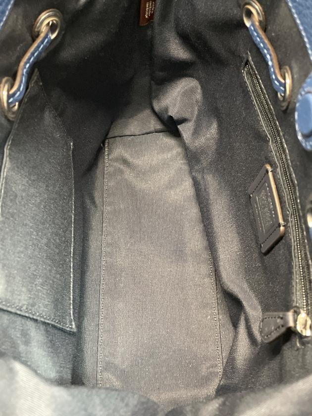 中古・古着通販】COACH (コーチ) 2WAYバッグ ブルー｜ブランド・古着