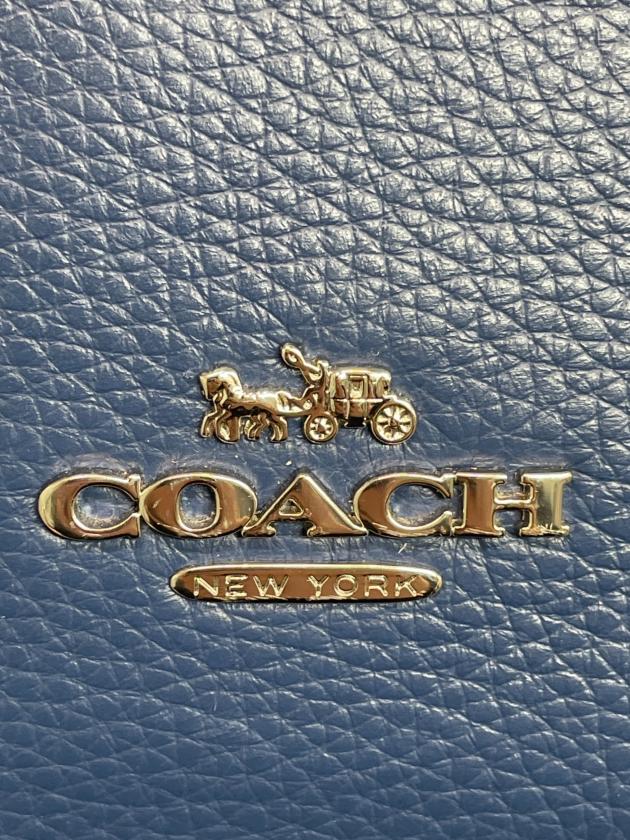 中古・古着通販】COACH (コーチ) 2WAYバッグ ブルー｜ブランド・古着
