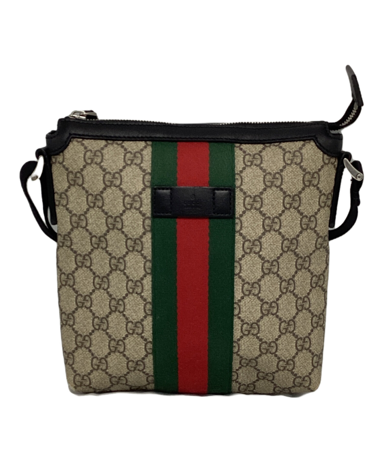GUCCI GGスプリーム ショルダーバッグ☆ノベルティ 中古・古着通販】GUCCI (グッチ) GGスプリームショルダーバッグ