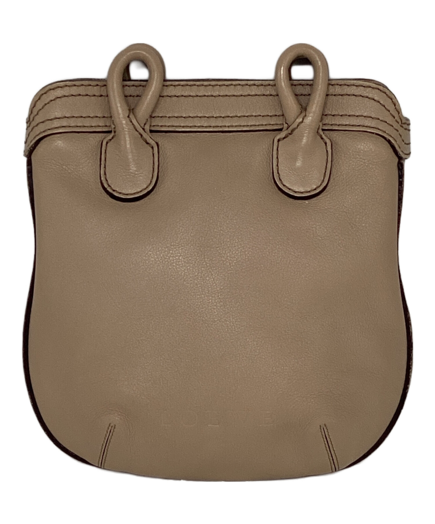 LOEWE 2wayバック 中古・古着通販】LOEWE (ロエベ) 2WAYバッグ ベージュ｜ブランド・古着