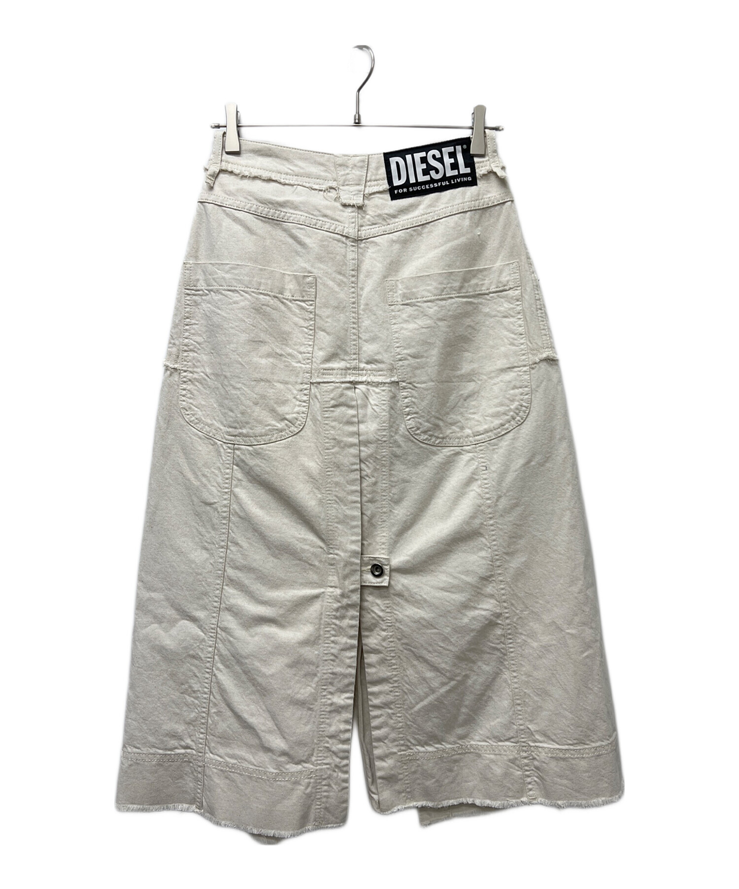 中古・古着通販】DIESEL (ディーゼル) デザインパンツ ホワイト サイズ