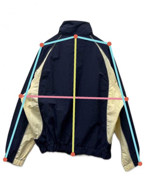 中古・古着通販】9090 (9090) ナイロンジャケット ネイビー サイズ:L