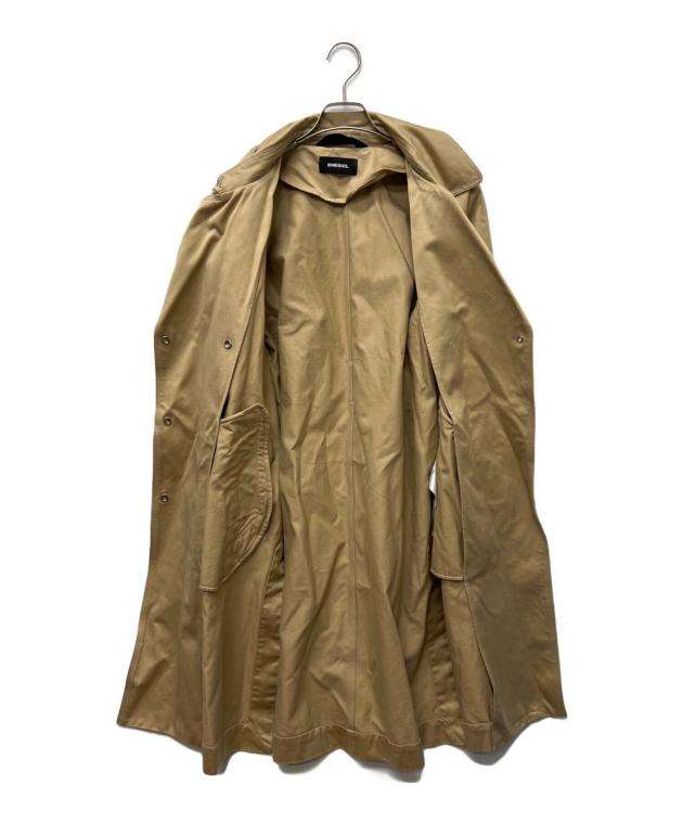 中古・古着通販】DIESEL (ディーゼル) トレンチコート ベージュ サイズ