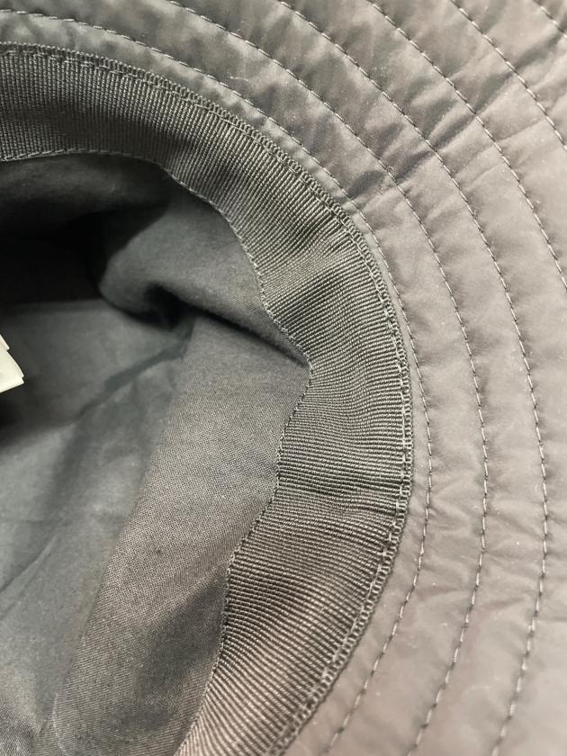 中古・古着通販】MONCLER (モンクレール) ナイロンハット ブラック