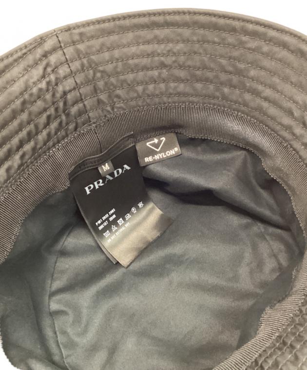 中古・古着通販】PRADA (プラダ) ハット ブラック サイズ:M｜ブランド