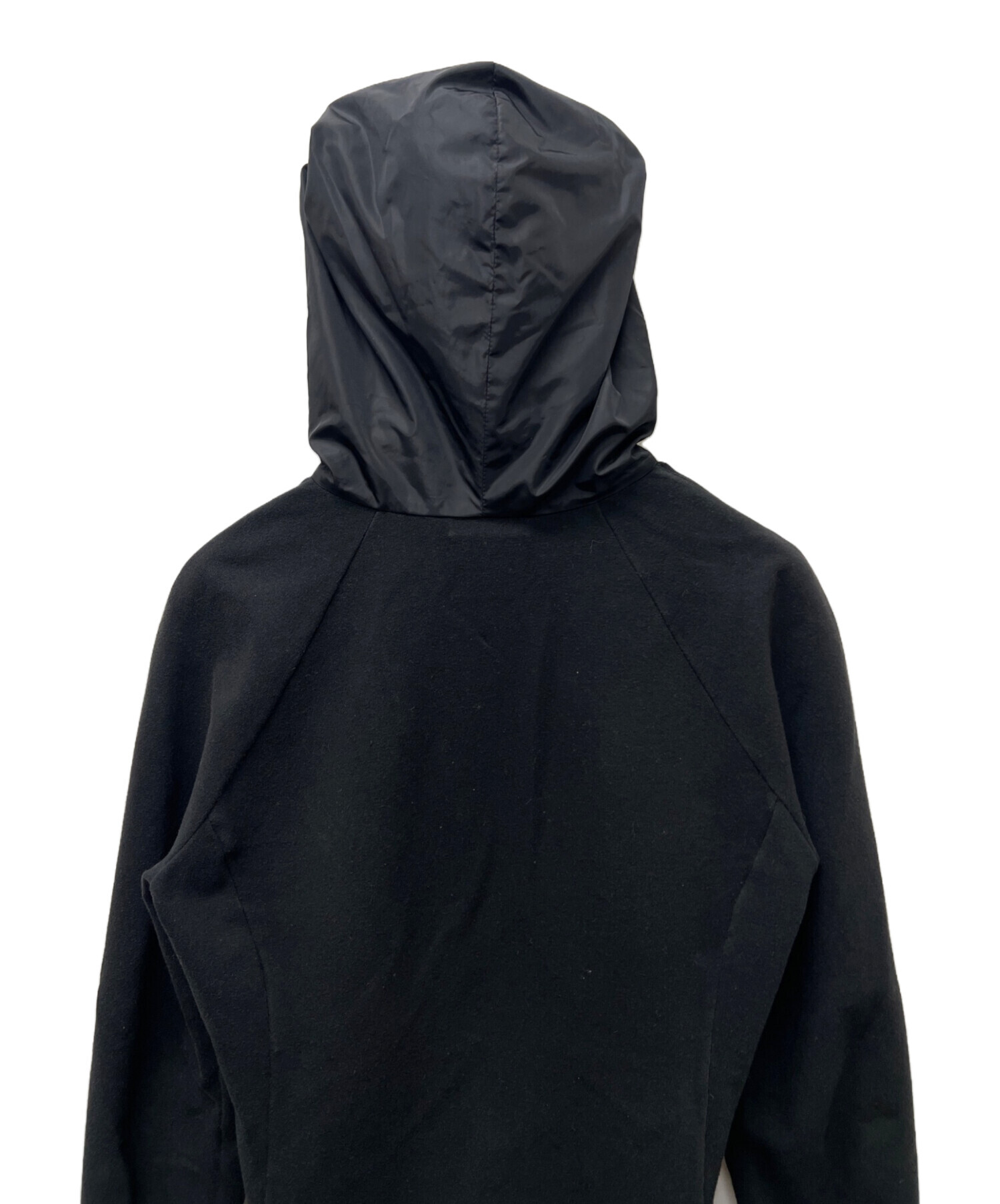 中古・古着通販】PRADA (プラダ) ジップパーカー ブラック サイズ:M