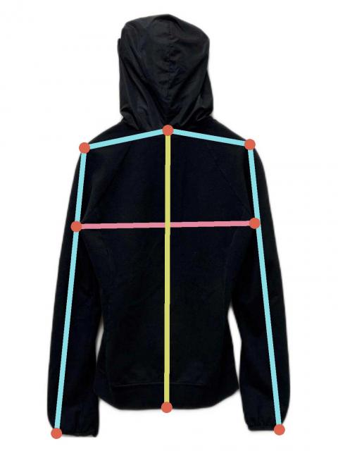 中古・古着通販】PRADA (プラダ) ジップパーカー ブラック サイズ:M