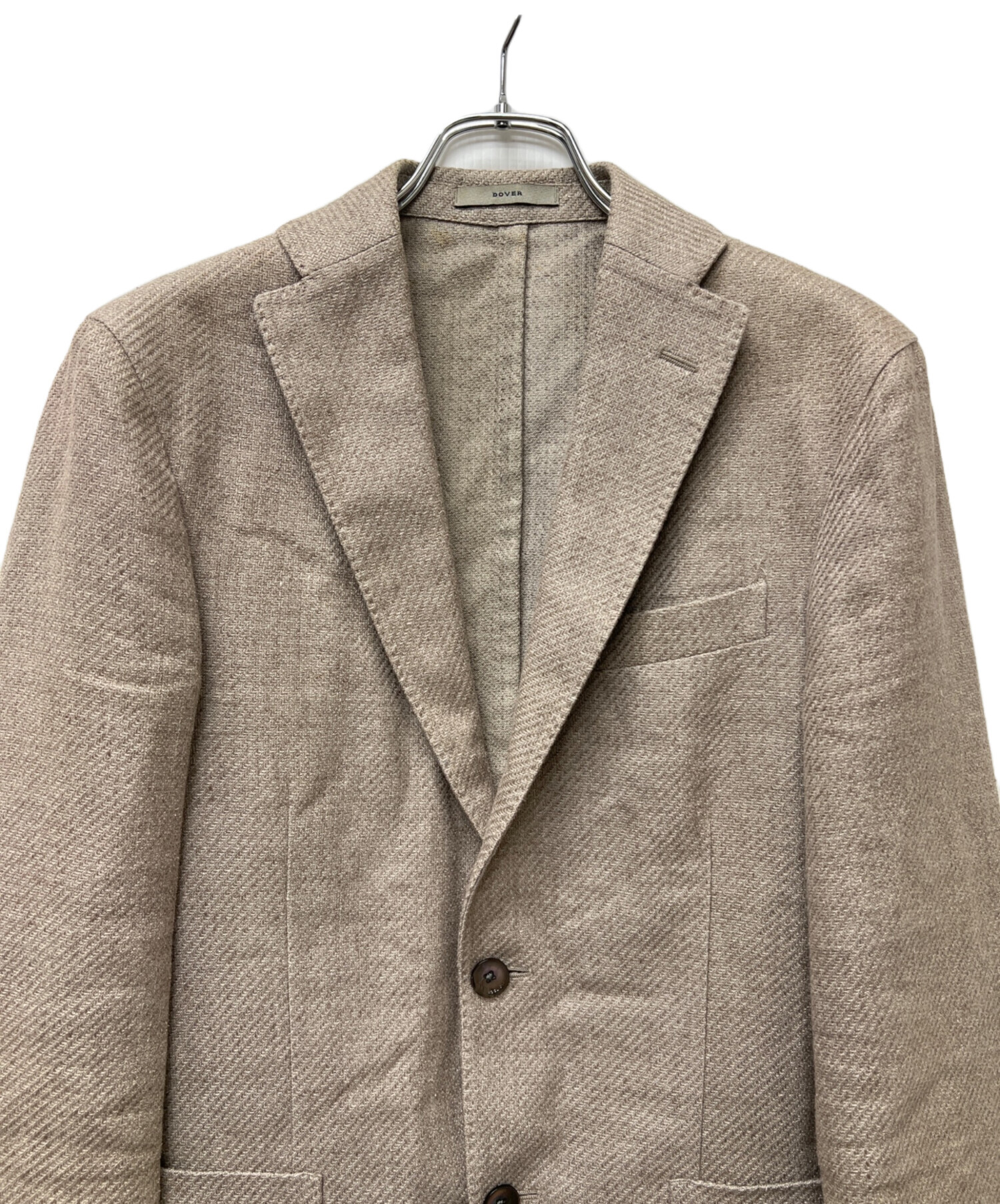 BOGLIOLI ボリオリ COAT テーラードジャケット ベージュ 44 S 中古・古着通販】BOGLIOLI (ボリオリ) テーラードジャケット ベージュ