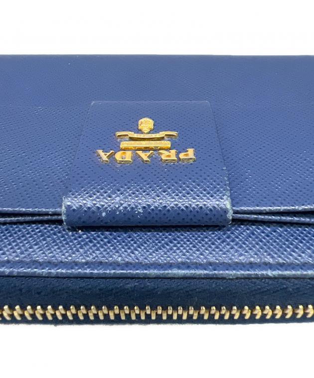 中古・古着通販】PRADA (プラダ) 長財布 ネイビー｜ブランド・古着通販