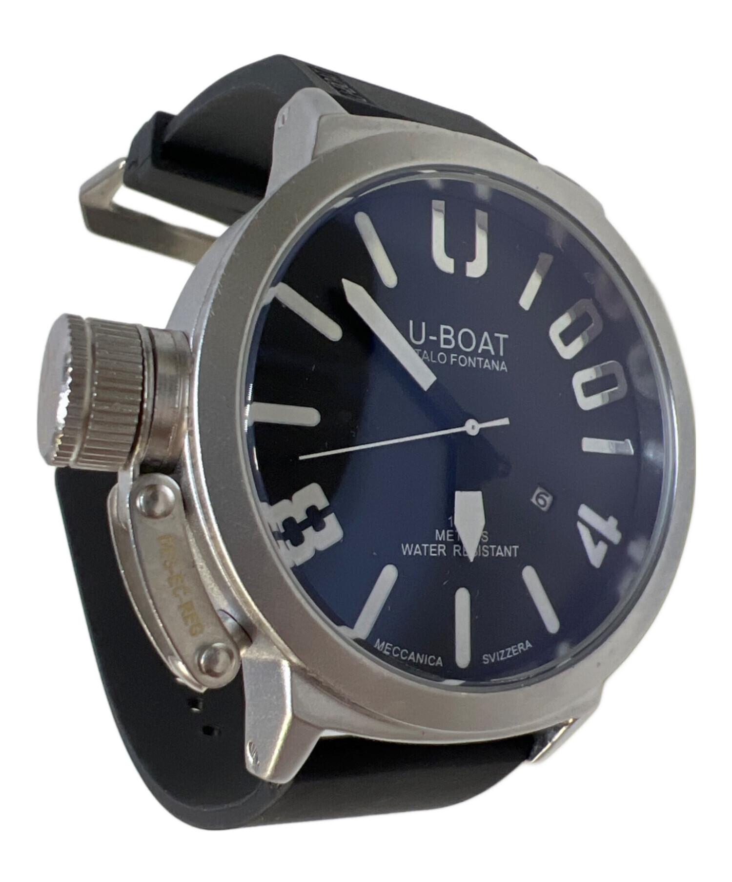 U-BOAT 腕時計 中古・古着通販】U-BOAT (ユーボート) 腕時計 ブラック｜ブランド