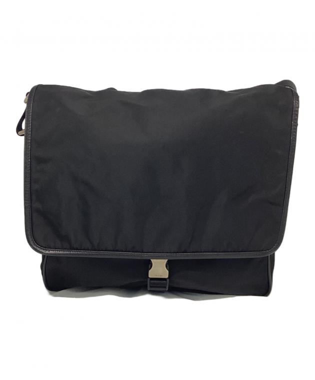 中古・古着通販】PRADA (プラダ) ショルダーバッグ ブラック|ブランド 中古・古着通販】PRADA (プラダ) ショルダーバッグ ブラック|ブランド