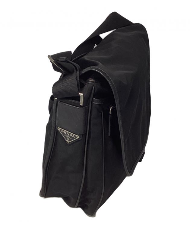 中古・古着通販】PRADA (プラダ) ショルダーバッグ ブラック｜ブランド