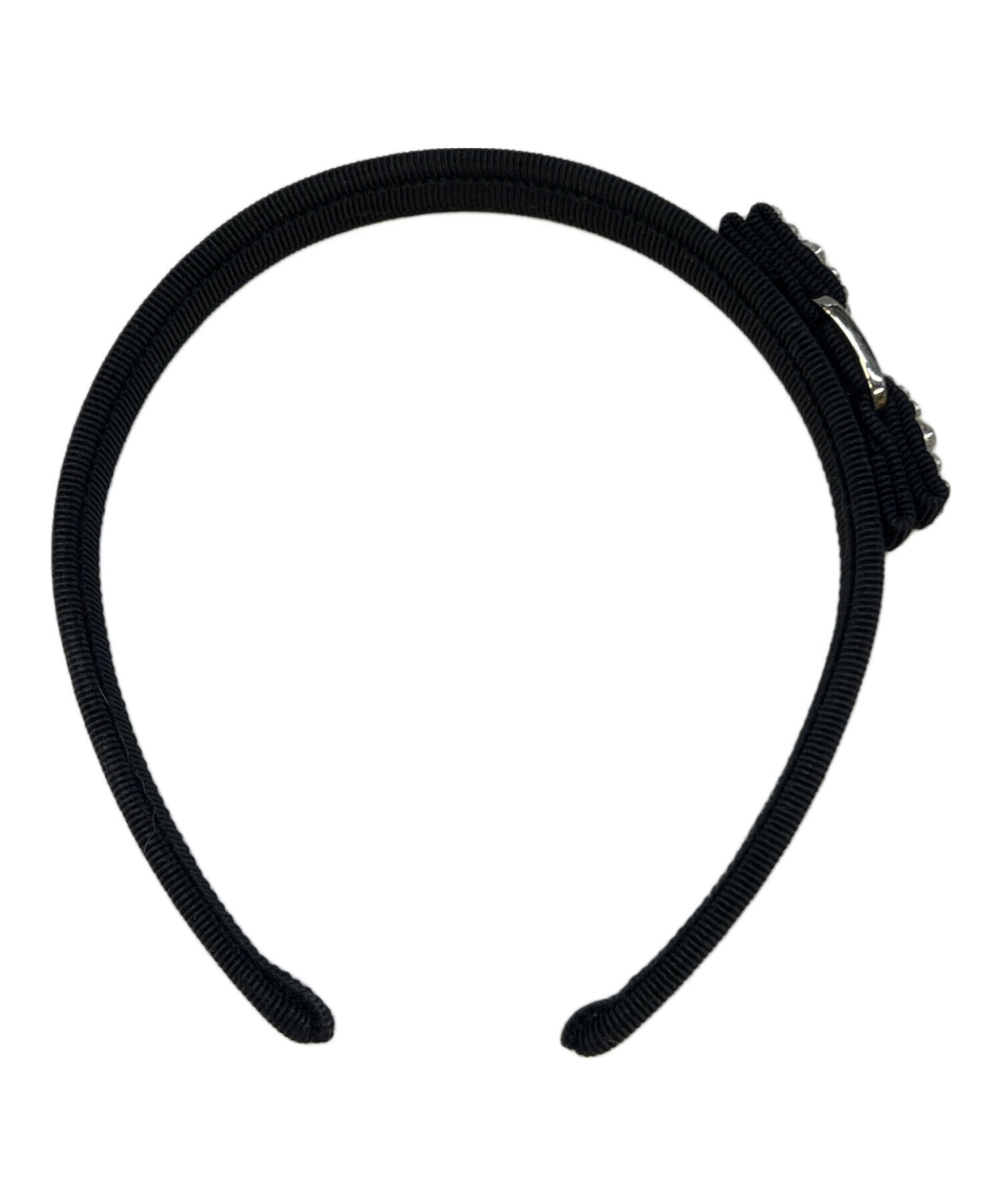 中古・古着通販】Ferragamo (フェラガモ) カチューシャ ブラック
