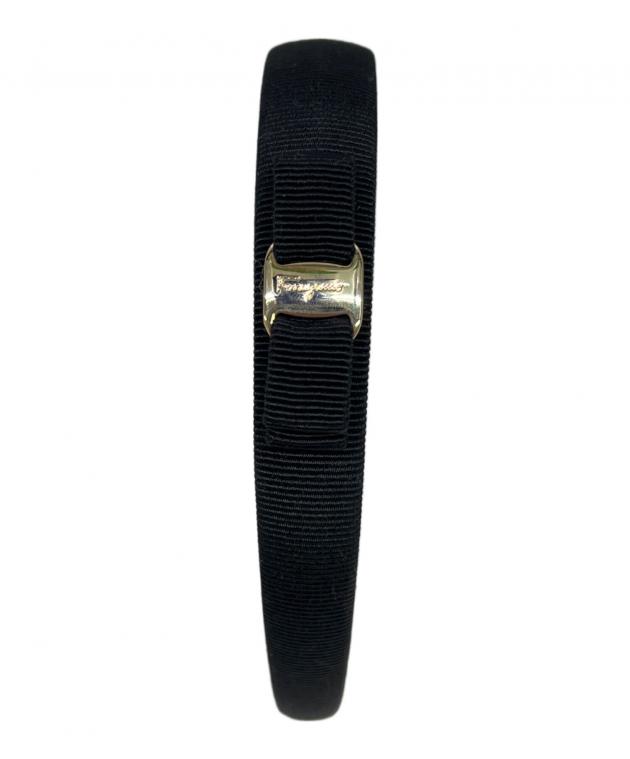 中古・古着通販】Ferragamo (フェラガモ) カチューシャ ブラック