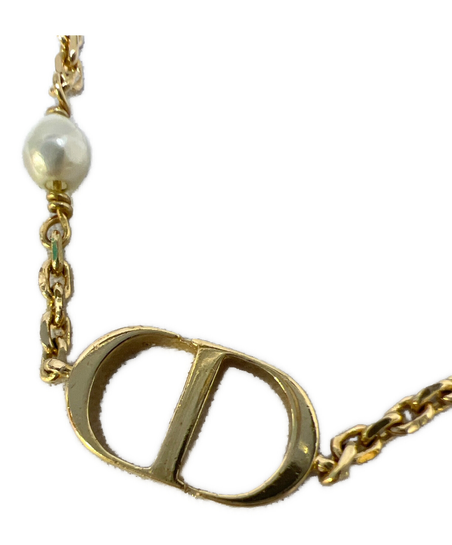 未使用ChristianDior タグ付きゴールドカラーブレスレット 中古・古着通販】Christian Dior (クリスチャン ディオール