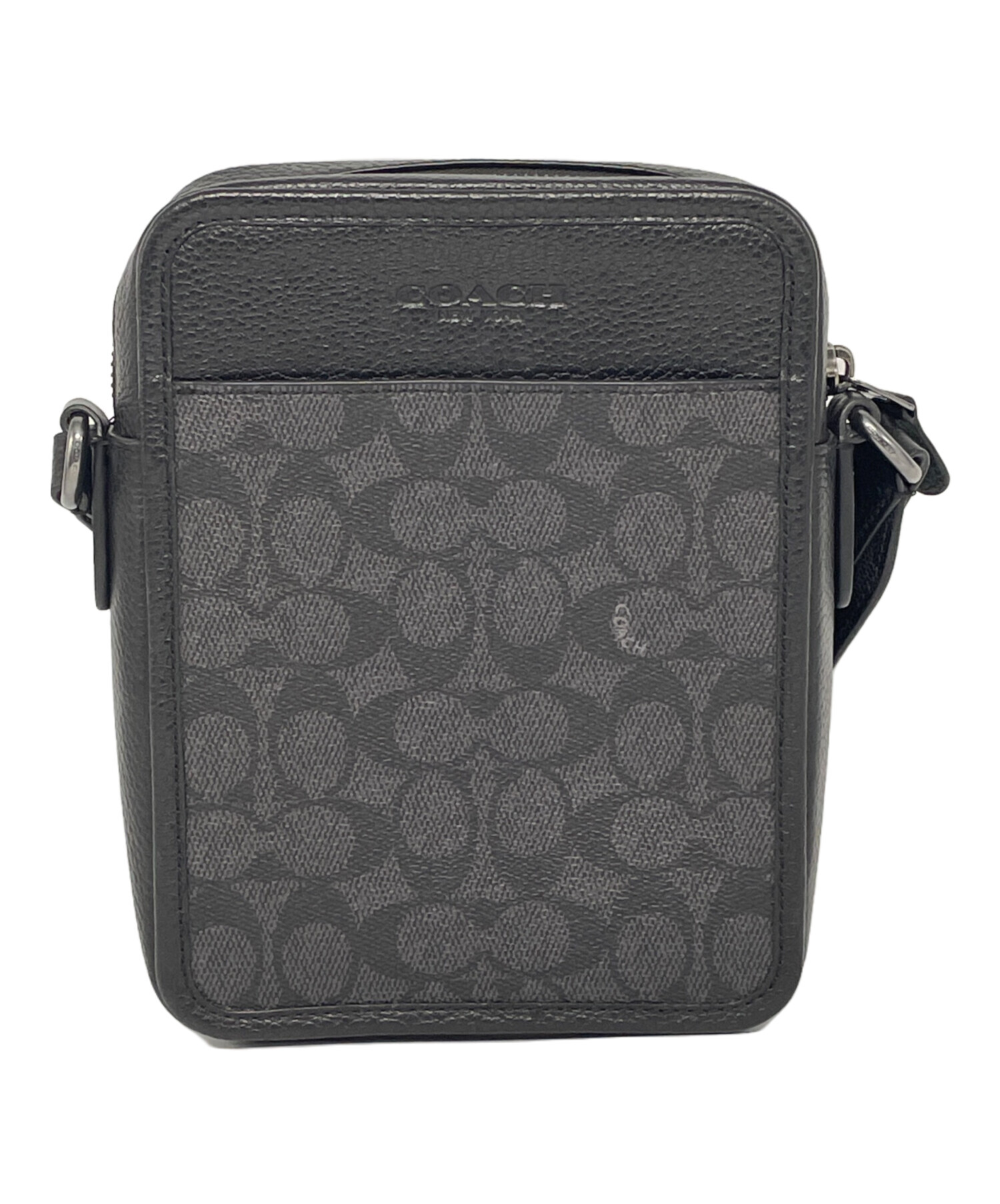 中古・古着通販】COACH (コーチ) ショルダーバッグ グレー｜ブランド