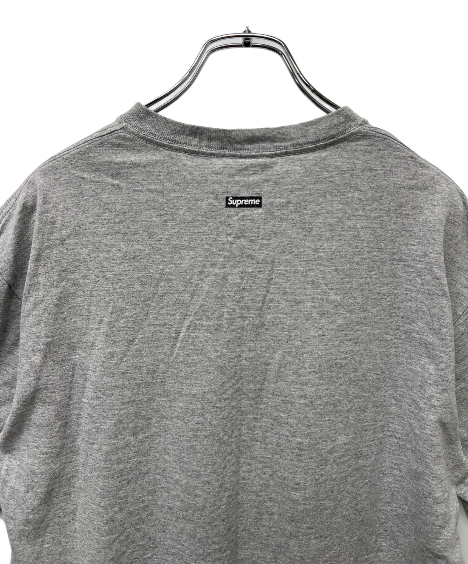 中古・古着通販】SUPREME (シュプリーム) 半袖カットソー グレー