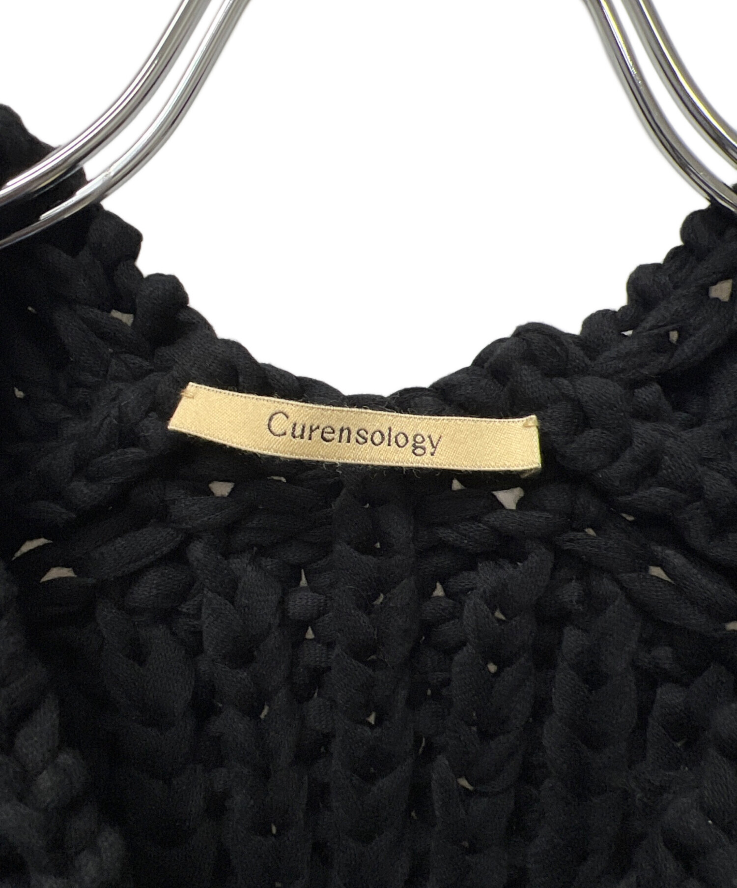 中古・古着通販】Curensology (カレンソロジー) ベスト ブラック