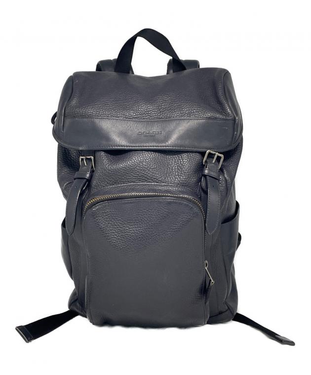 COACH コーチ F72311 レザー バックパック ネイビー