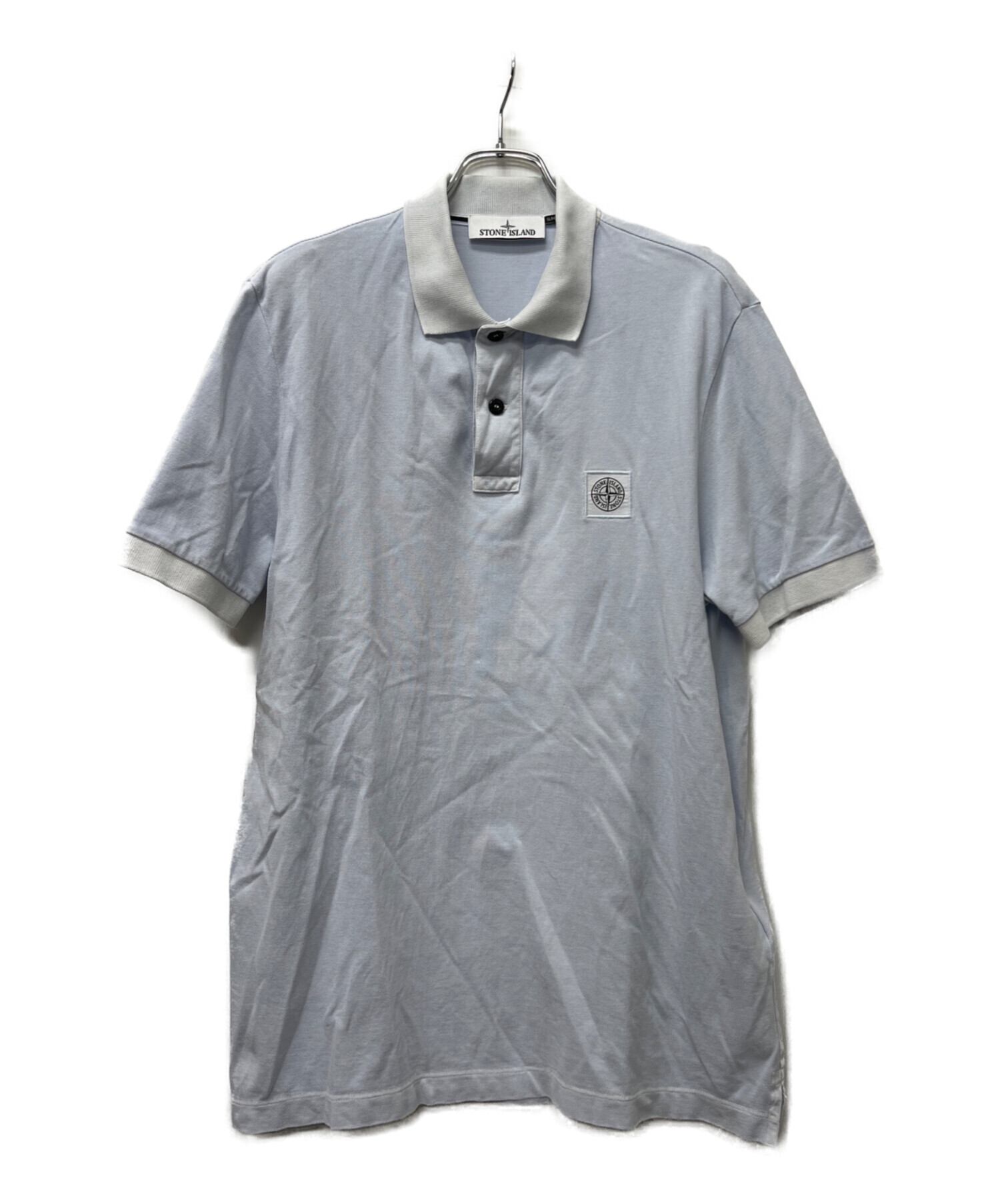 値下げしました。 新品未使用品　STONE  ポロシャツ 中古・古着通販】STONE ISLAND (ストーンアイランド) ポロシャツ