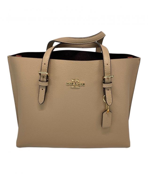 中古・古着通販】COACH (コーチ) 2WAYショルダーバッグ ベージュ