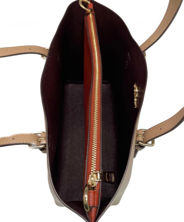 中古・古着通販】COACH (コーチ) 2WAYショルダーバッグ ベージュ