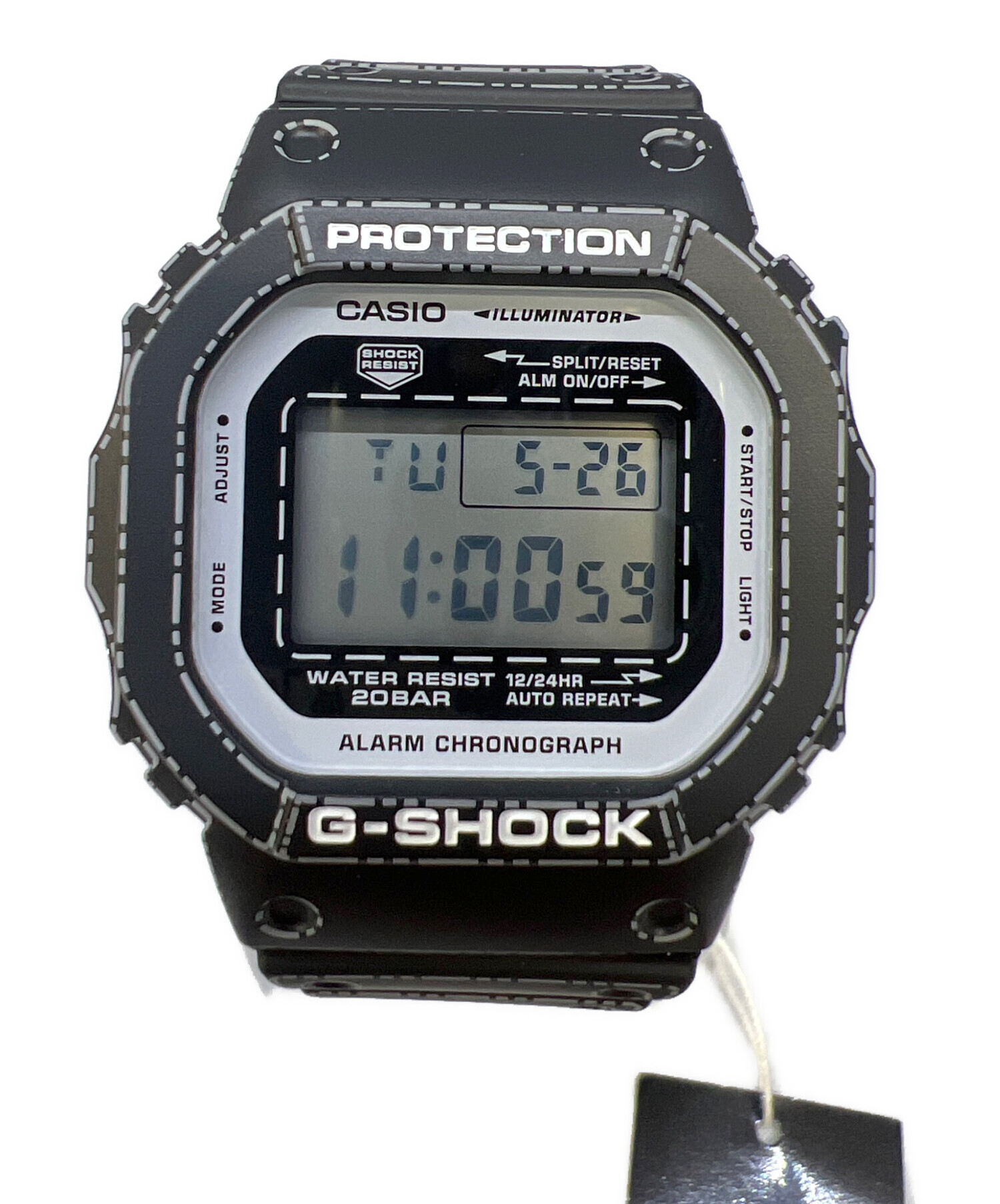 中古・古着通販】CASIO (カシオ) デジタルウォッチ ブラック｜ブランド