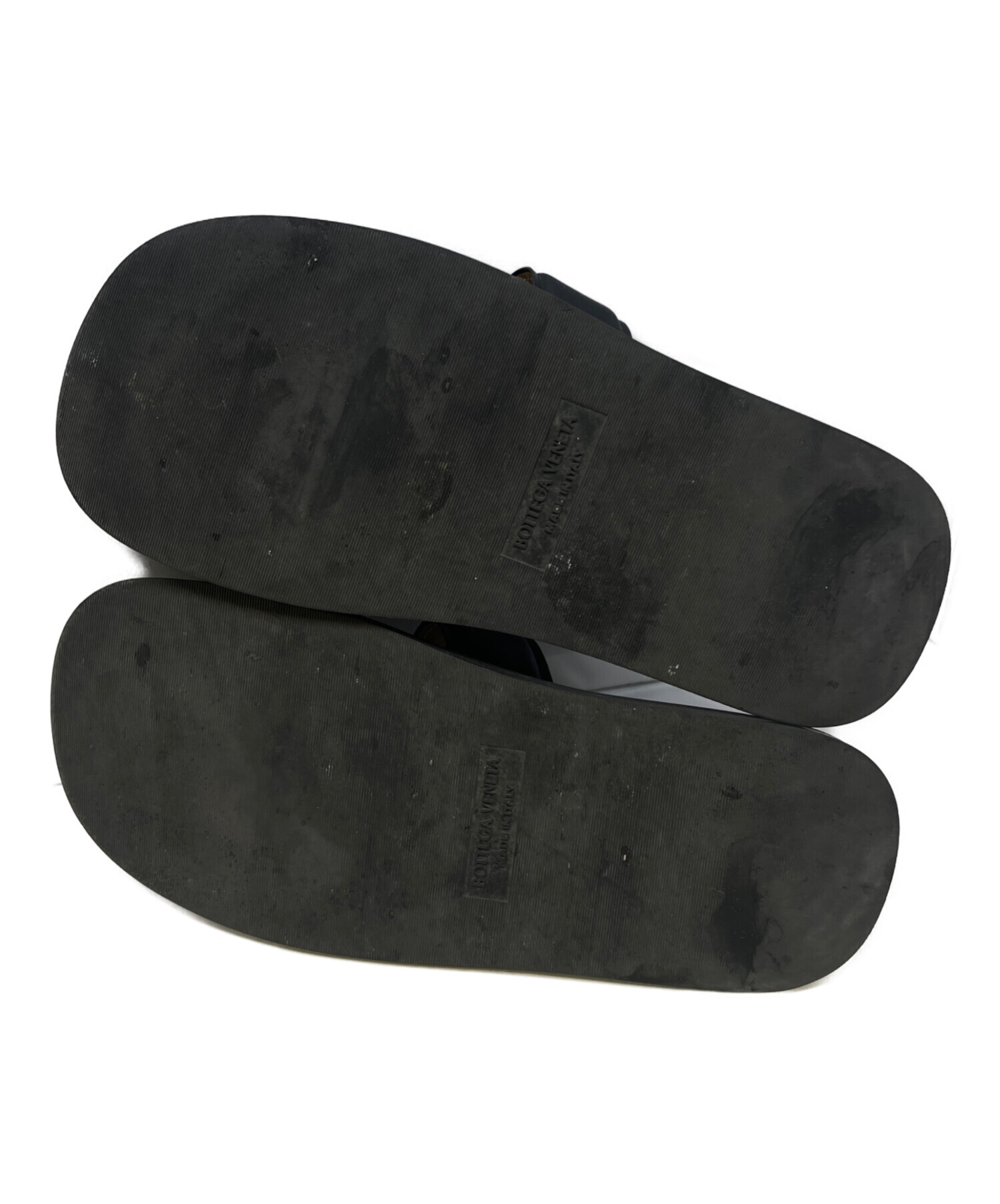 中古・古着通販】BOTTEGA VENETA (ボッテガベネタ) サンダル ブラック