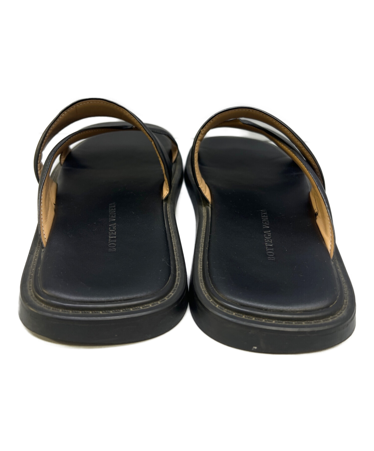 中古・古着通販】BOTTEGA VENETA (ボッテガベネタ) サンダル ブラック