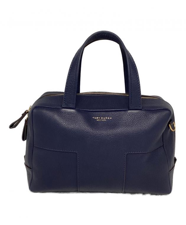 中古・古着通販】TORY BURCH (トリーバーチ) サッチェルバッグ ブルー