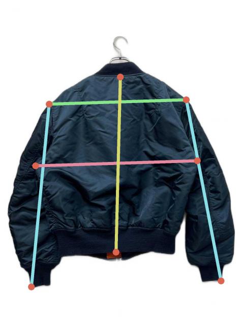 中古・古着通販】ALPHA (アルファ) リバーシブルMA-1ジャケット