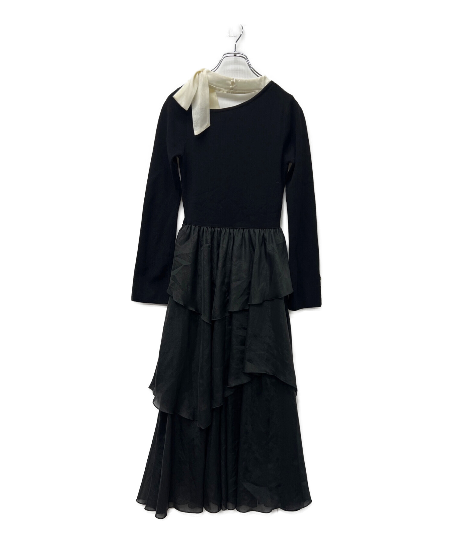 中古・古着通販】And Couture (アンドクチュール) 長袖ワンピース 