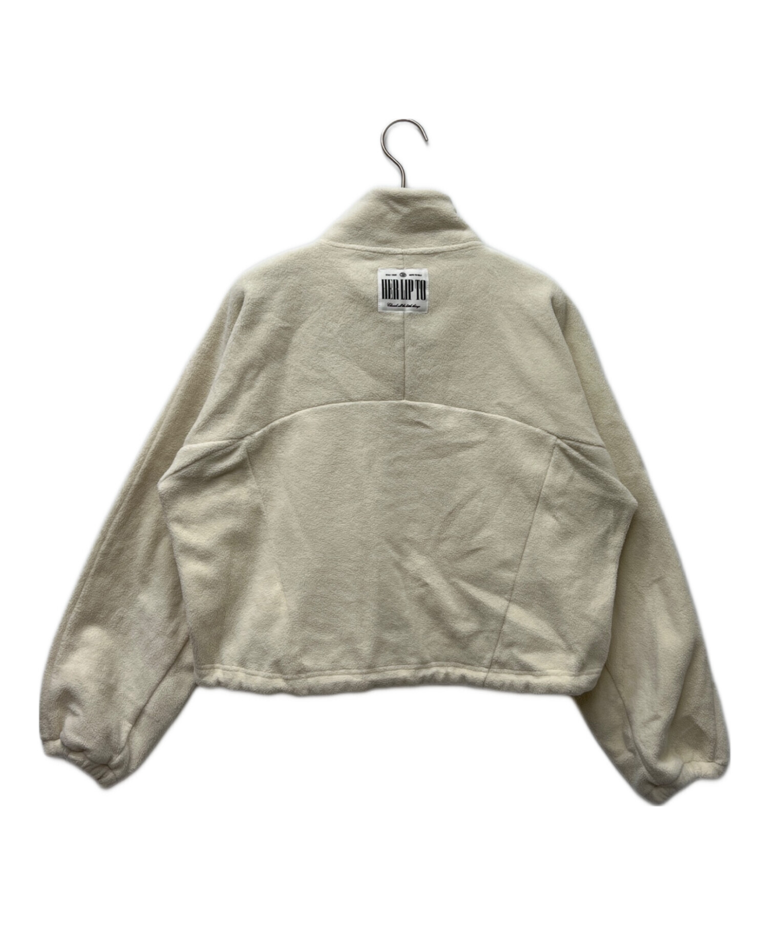 中古・古着通販】HER LIP TO (ハーリップトゥ) Flight Mode Half Zip 