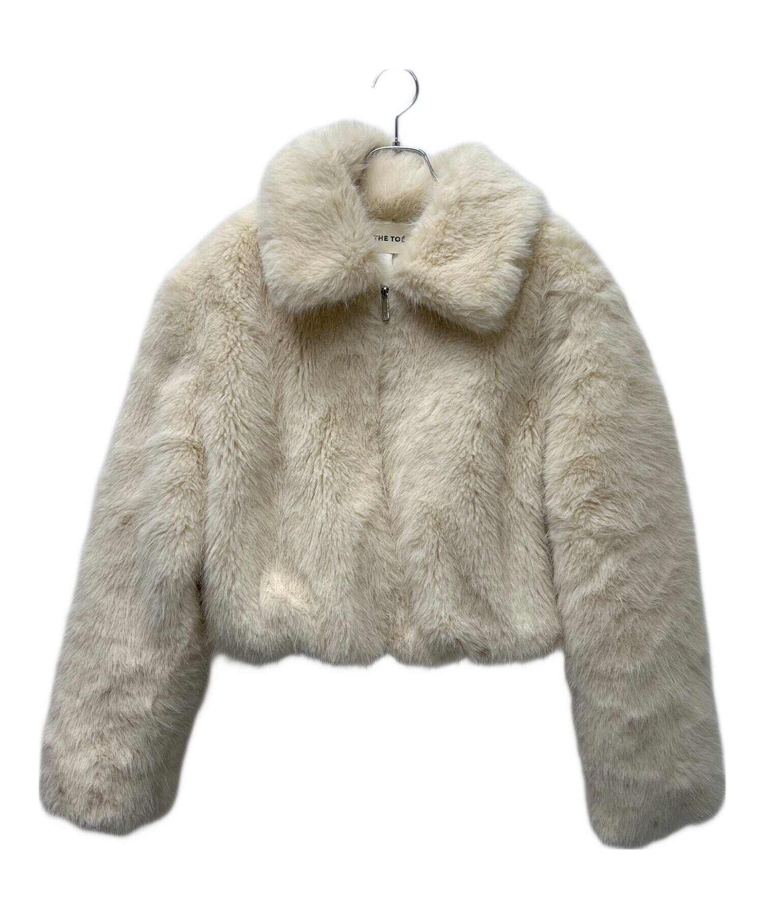 中古・古着通販】THE TOE (ザ・トゥー) SOMERSET FUR COAT アイボリー