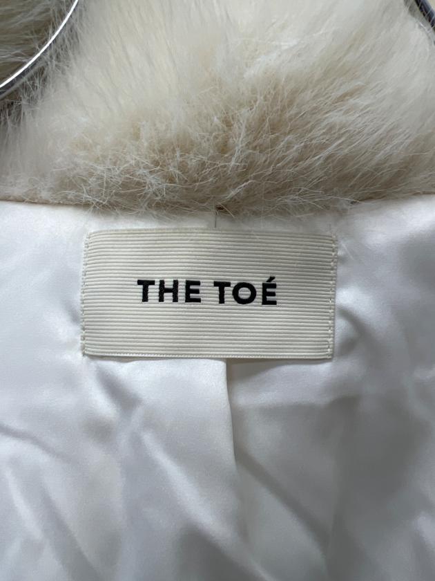 中古・古着通販】THE TOE (ザ・トゥー) SOMERSET FUR COAT アイボリー